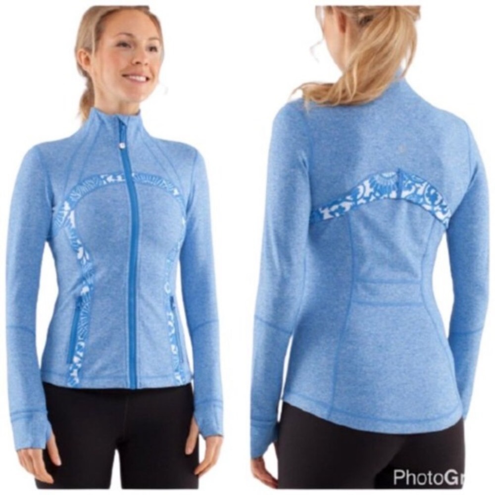 Lululemon Define Jacket Porcelaine / Beachy Floral White Porcelaine